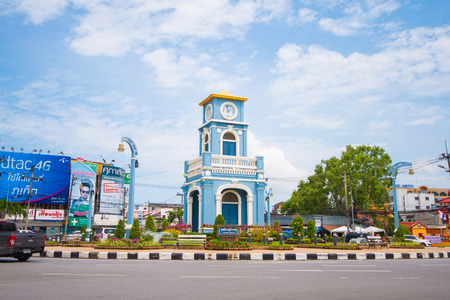 Surin circle in Phuket town, Phuket Thailandのeditorial素材