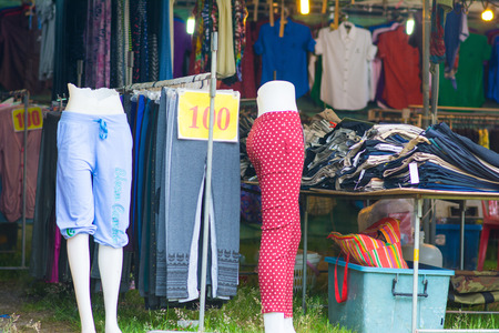 lothing store in Thai market, custumeのeditorial素材