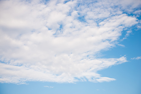 beautiful cloud and blue sky, landscapeの写真素材