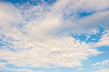 beautiful cloud and blue sky, landscapeの写真素材