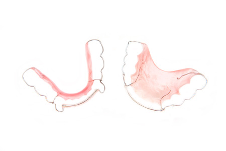 retainer for orthodontic, dentalの写真素材