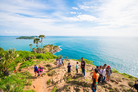 Phromthep cape. The landmark of Phuket, Thailand, landscapeのeditorial素材