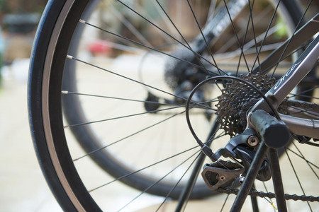 part of the bicycle wheel, hub