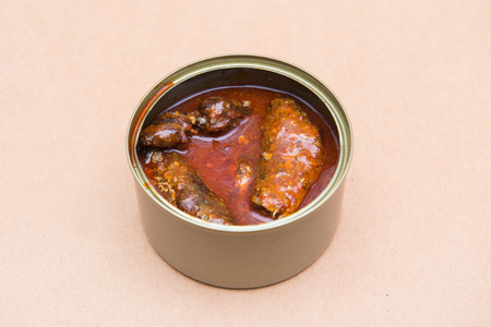 Canned fish , food can ready to eat , aluminiumの写真素材