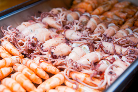 delicious seafood platter in restaurant, food
の写真素材