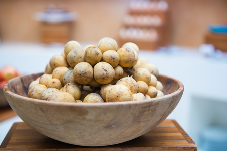 lansium parasiticum tropical fruit in Thailand , fruitの写真素材