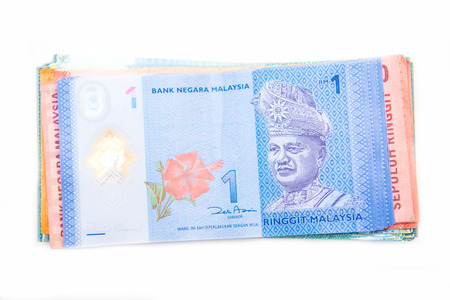 bank note of Ringgit Malaysia , money