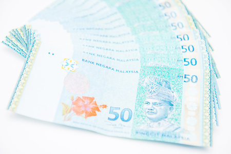 bank note of Ringgit Malaysia , money