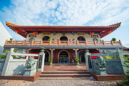 Malaysia - 11 Febuary 2017 ::Cheng Hoon Teng Temple in Melaka , shrineのeditorial素材