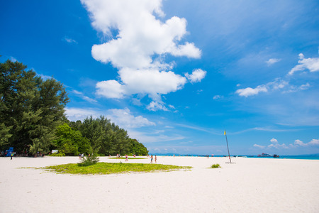 Thailand , 30 April 2017 ::Bamboo island nd beautiful beach at Krabi , Thaialndのeditorial素材