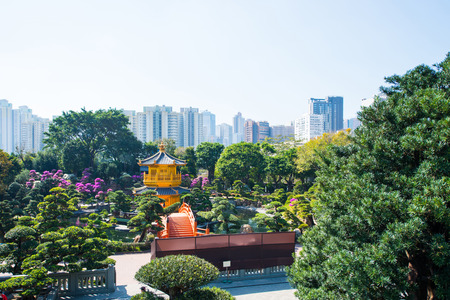 Nan Lian garden - beautiful garden in town, Hong Kong, landmark 