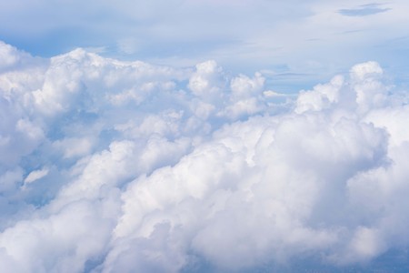 beautiful cloud and clear sky for background, sky