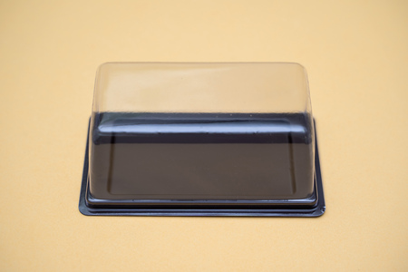 square plastic box for bakery ,boxの写真素材