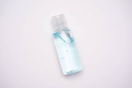 hand sanitizer for protection against viruses,alcohol gelの写真素材