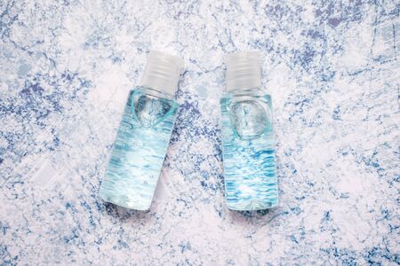 hand sanitizer for protection against viruses,alcohol gelの写真素材