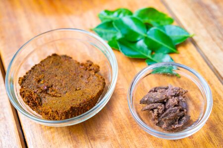 spices curry paste and shrimp paste ingredient for cooking,Thai food