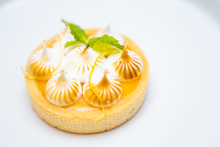 Lemon Tart dessert homemade bakery,tartの写真素材