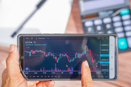 investment in digital currency cryptocurrency trading,investmentの写真素材