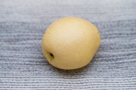 close up fresh pear for eat,fruitの写真素材