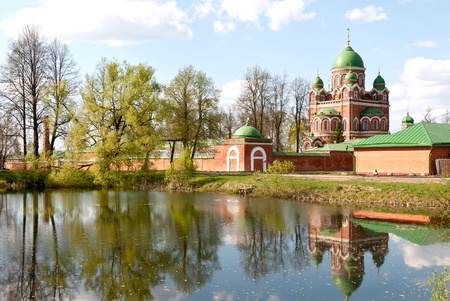 Great monasteries of Russia. The city of Borodinoの写真素材