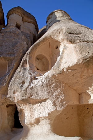 Cappadocia  Fairy Chimneys in Turkey  Valley of friars of Pashabagの写真素材