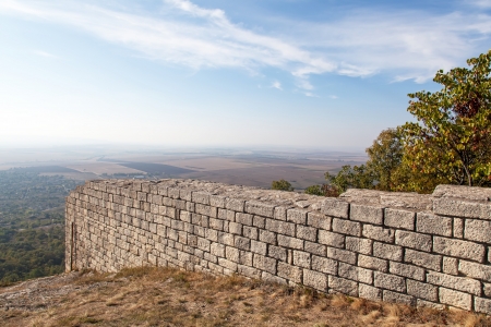A ancient fortress Madara in Bulgariaの写真素材