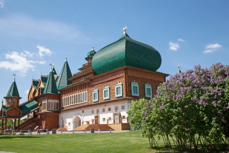 Moscow  Wooden palace in Kolomenskoeのeditorial素材