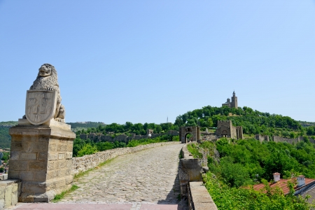 Tsarevets Fortress in Veliko Turnovo, Bulgariaのeditorial素材