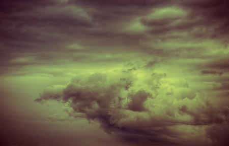 Dark storm clouds background. HDR imageの写真素材