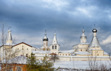 Ferapontov Monastery, Vologda region of Russia.HDR imageの写真素材