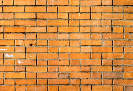 Old red brick wall texture backgroundの写真素材