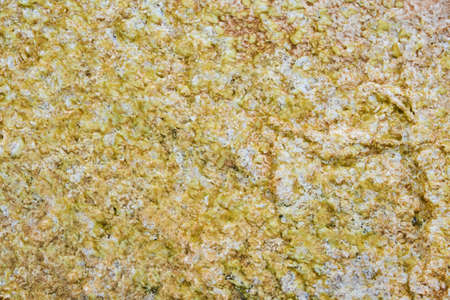 Green and brown Earth colored by bacteria in Yellowstone Park