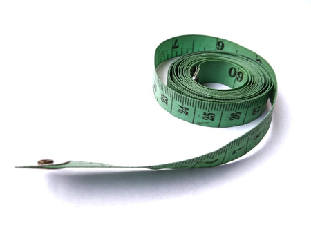 Sewing Tape Measure with isolated white background