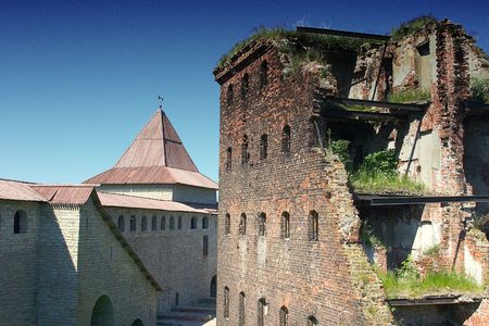 The ruins in strongholdの写真素材