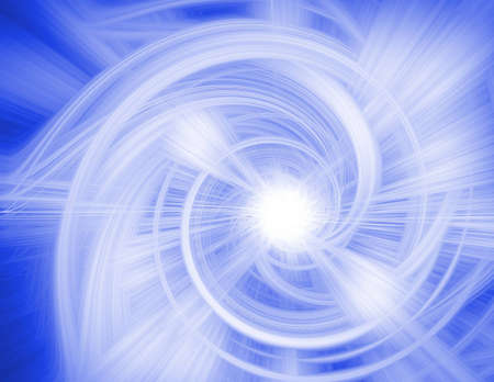 the abstract background with twirled starsの写真素材