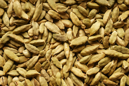 Cardamom. Close-up. Background.の写真素材