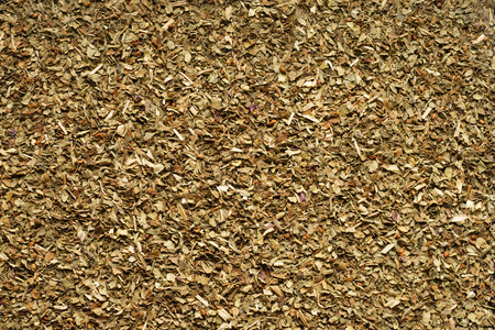 Spice dried Basil. Close-up. Background.の写真素材