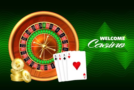Casino vector concept.のイラスト素材