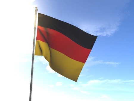Flag of Germanyの写真素材