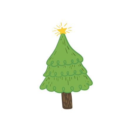 new year illustration. vector icon, flat illustrationのイラスト素材