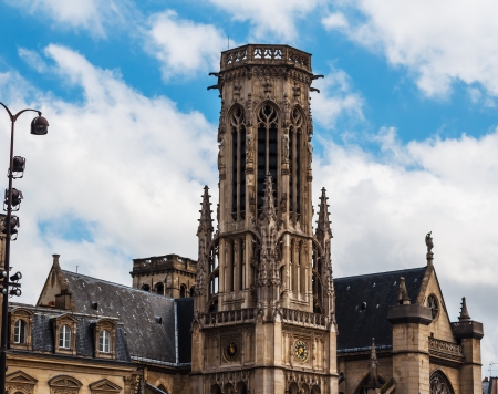 Paris - Eglise Saint-Germain-lÂ´,Auxerroisの写真素材