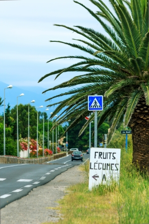  French country roadの写真素材