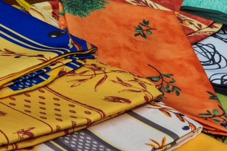Provence tableclothsの写真素材