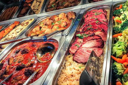 Buffet dinner with special german food                                 