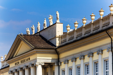 Kassel, Germany, the Fridericianum Museum in Kassel what built in 1769-1779 by architect Simon Louis du Ry.のeditorial素材