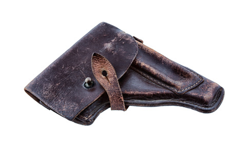 Leather Case pistol of the Cold War the Soviet Union
