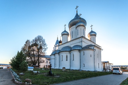 Pereslavl-Zalessky, Russia - October 21, 2015: Nikitsky Monastery, is founded in 1010.  Nikitsky...