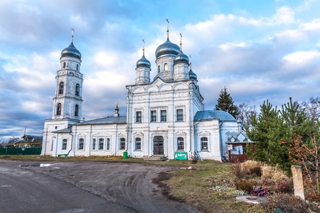 Pereslavl-Zalessky, Russia - November 05, 2015: Holy Trinity Church. I was wooden since 1654, it is...