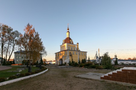 Pereslavl-Zalessky, Russia - October 20, 2015: Sacred and Nikolsky Pereslavsky convent. Church of Saints Peter and Paul.のeditorial素材
