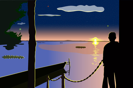 Last decline.のイラスト素材